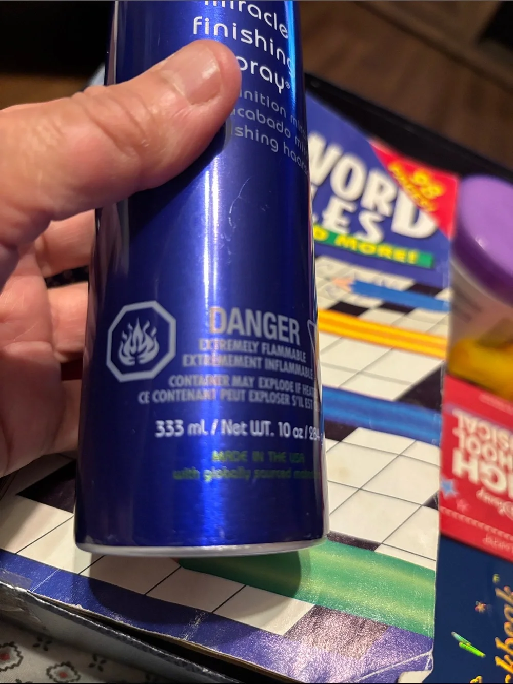 It's a 10 Miracle Finishing Spray - 10 OZ